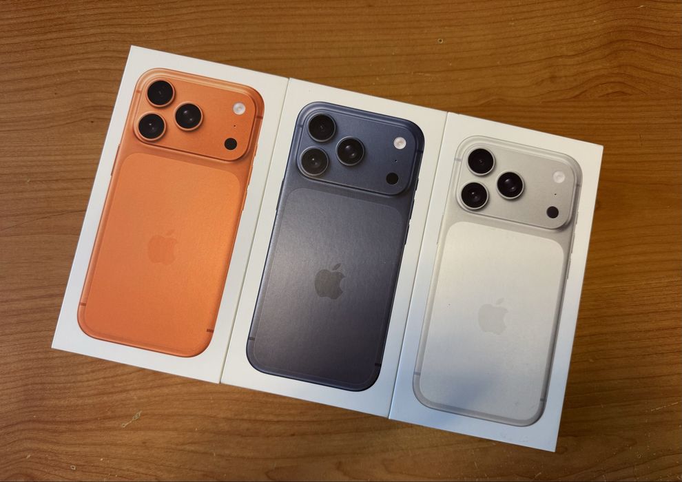 iPhone 17 PRO 256GB Silver, Deep Blue, Cosmic Orange z PL GW Warszawa.