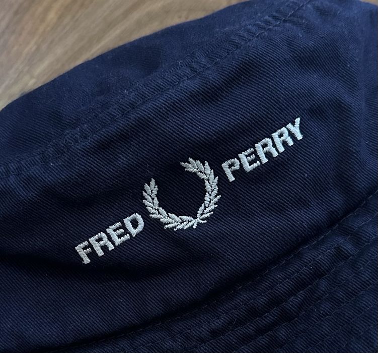 Fred Perry Bucket Hat Фред Пери панама биг лого
