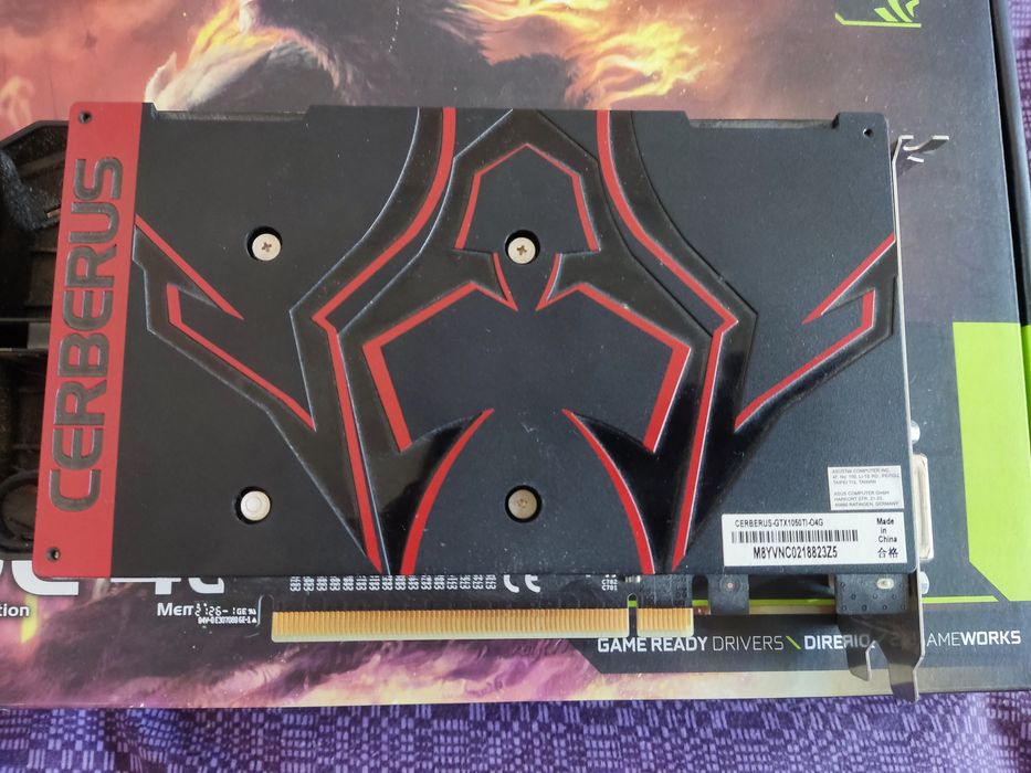 Відеокарта Asus 1050ti 4gb