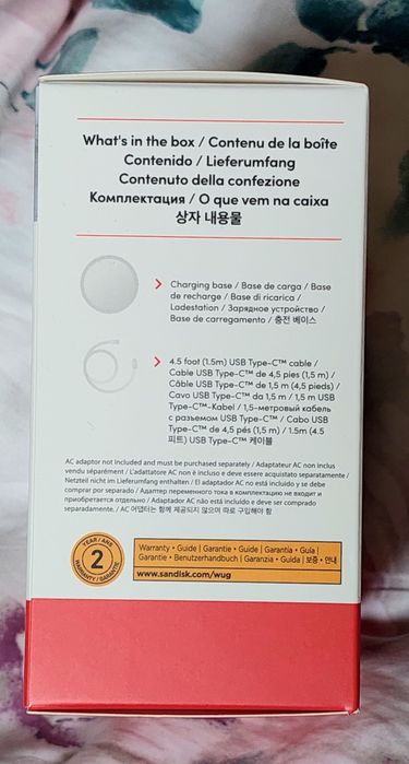 Ładowarka bezprzewodowa indukcyjna SanDisk