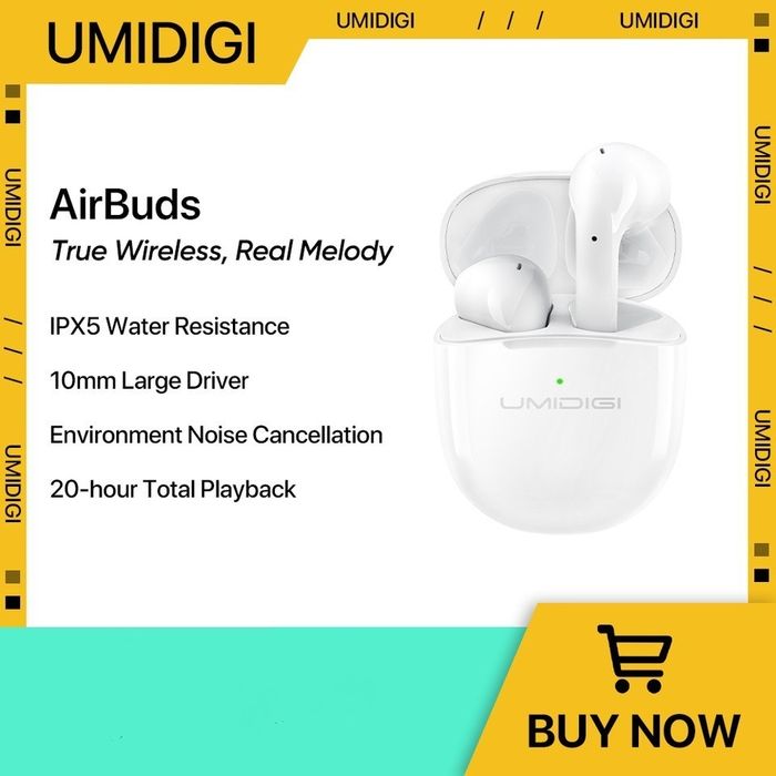 Tws Bluetooth бездротові наушники Umidigi Airbuds.