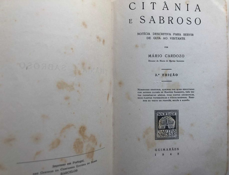 Citânia e Sabroso - Mário Cardoso