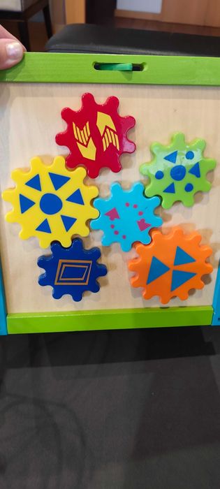 Cubo de Atividades 5 em 1 em Madeira - Universe of Imagination DISCOVERY (Como Novo)