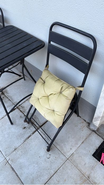 Conjunto exterior preto