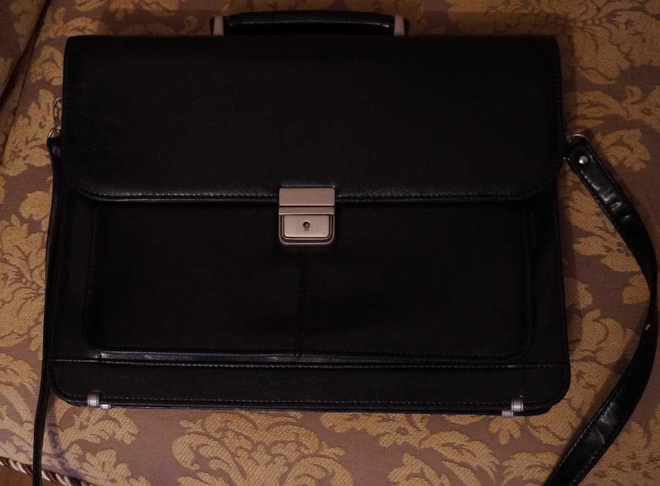 Діловий портфель шкіряний