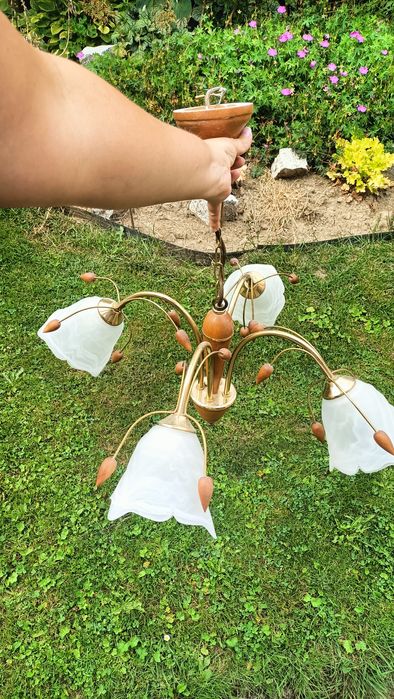 Żyrandol czteroramienny