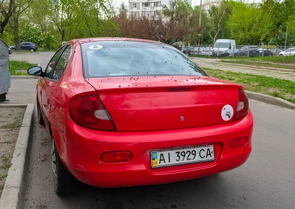 Plymouth Neon 2.0 Автомат Газ/Бензин