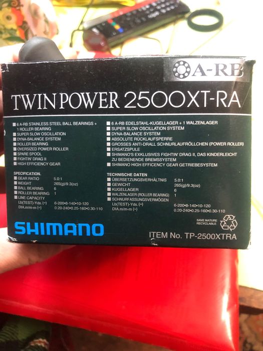 катушка shimano twin power 2500