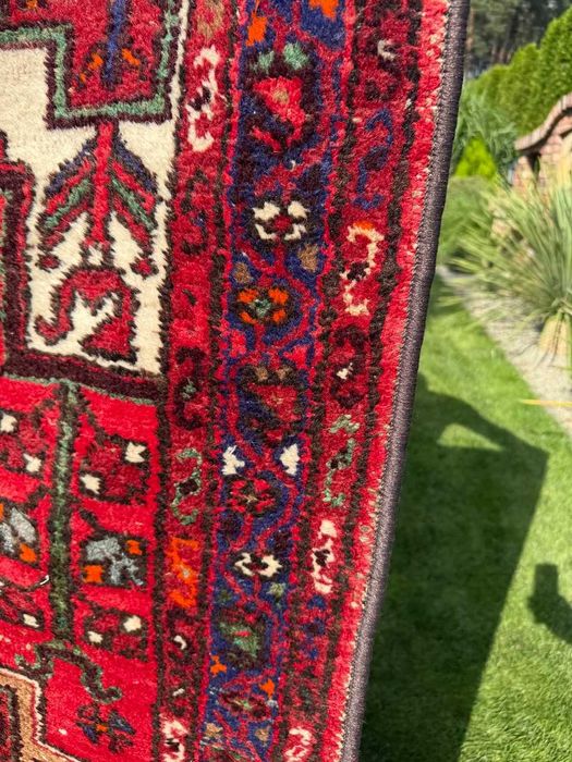 Vintage Dywan Perski Wełniany Iran Hamadan 190x104 WYPRZEDAŻ