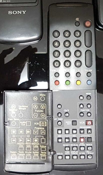 Comandos da Sony ,Originais, LG ,Samsung,Panasonic