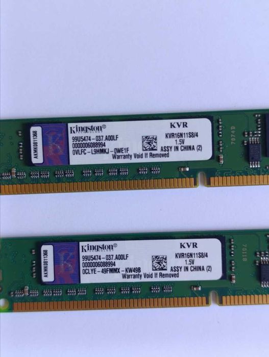 Оперативна пам'ять для ПК Kingston DDR3 4Gb