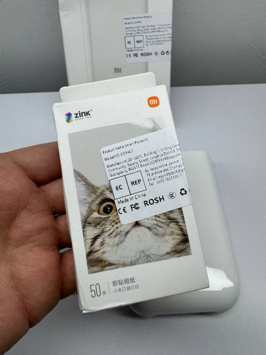 Мобільний фотопринтер Mi Pocket Photo Printer Instax Polaroid термо