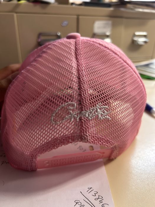Chapeu corteiz cor de rosa