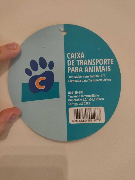 Caixa de Transporte Pet – Tamanho Inter – Padrão IATA – Até 23kg