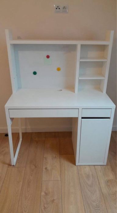 Biurko z nadstawką ikea micke - dwa biurka