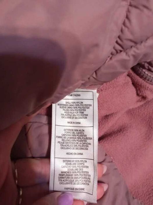 kurtka dla dziewczynki rozm. 104 firmy DKNY