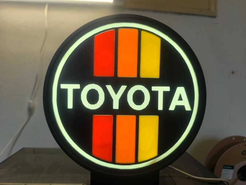 Lightbox Luminaria decorativa Toyota 80s