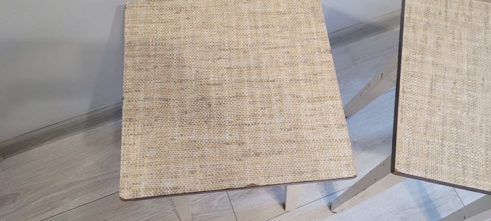 Taborety kuchenne PRL