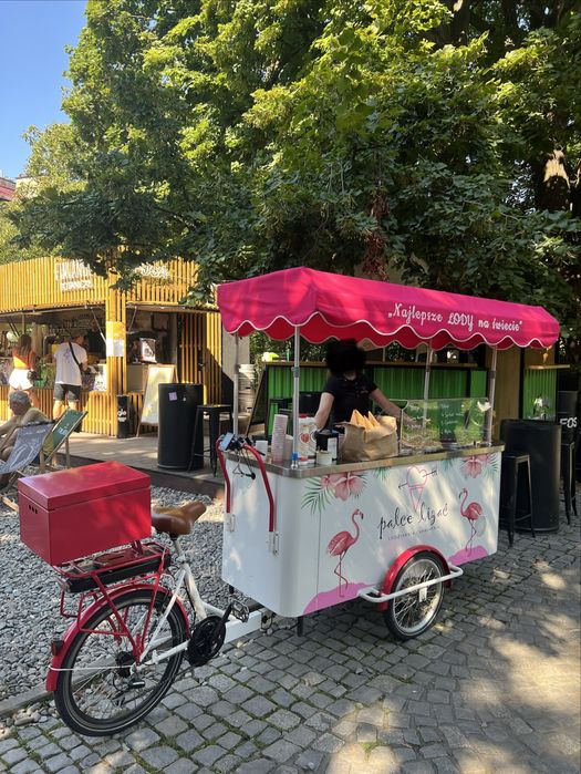 Rower gastronomiczny do lodow stan b. dobry