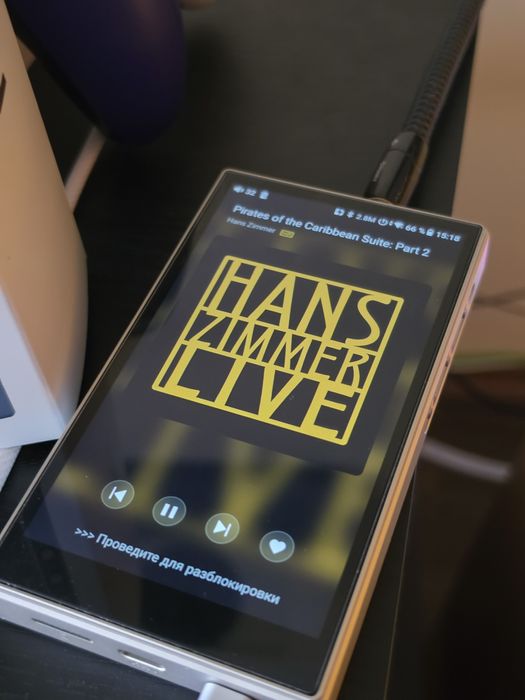 FiiO M21 Titanium Gold