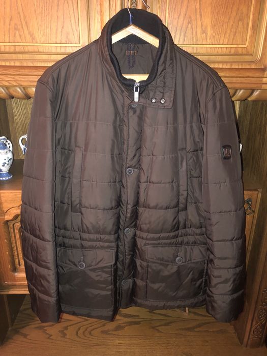 Куртка мужская «весна/осень» «Bugatti”, коричневая на синтепоне.