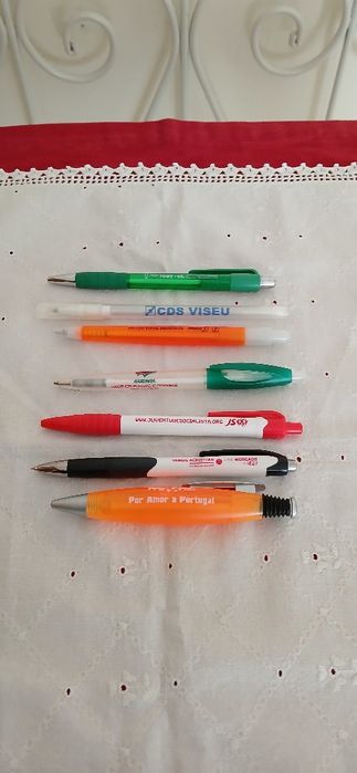 Esferográficas publicitárias/política