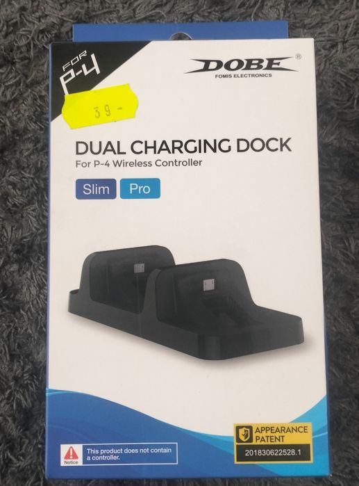 Stacja ładująca pady PS4 DOBE
