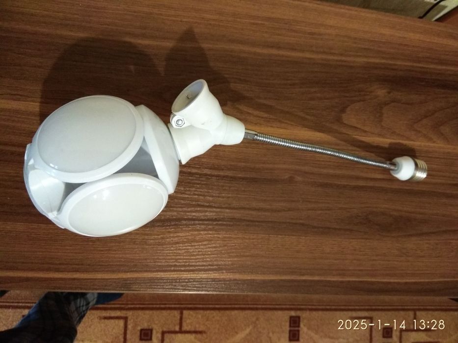 Лампа лепесток с удлинителем