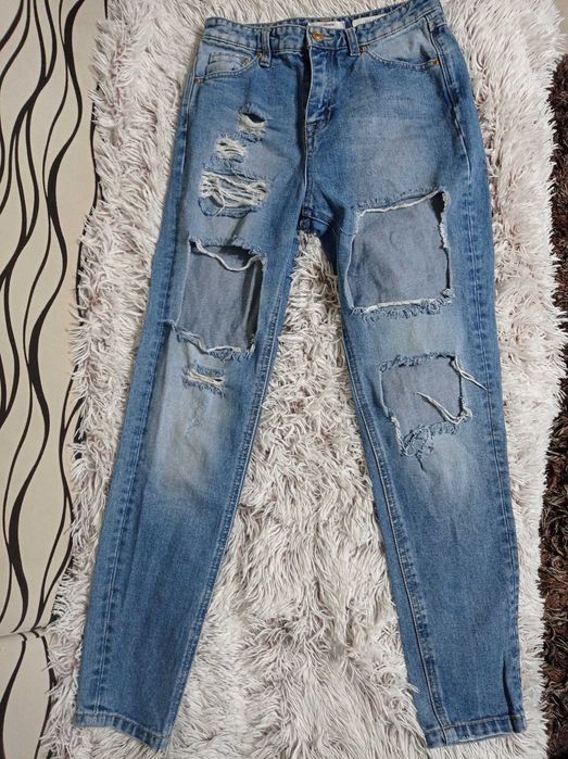 Spodnie Stradivarius Mom fit 34 XS