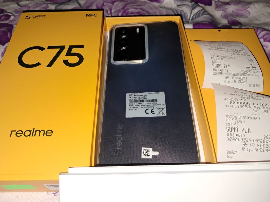 Nowy tel REALME C 75