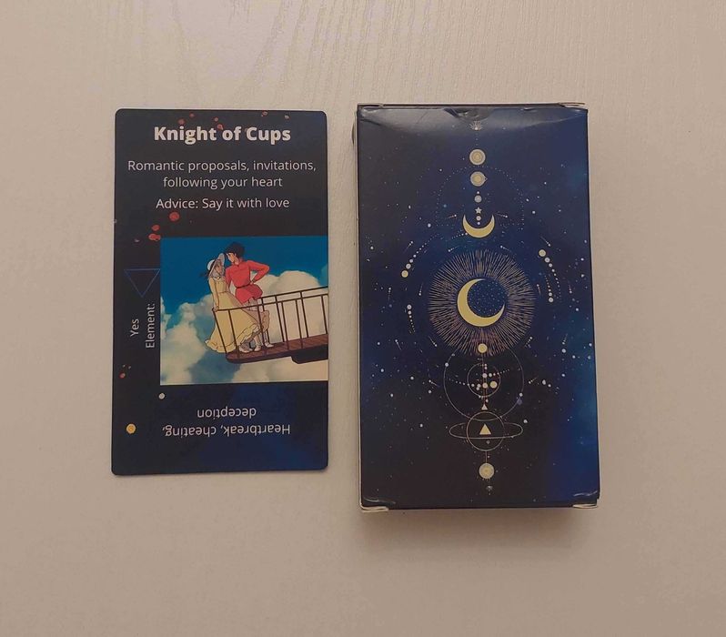 Niebieski Tarot do Nauki