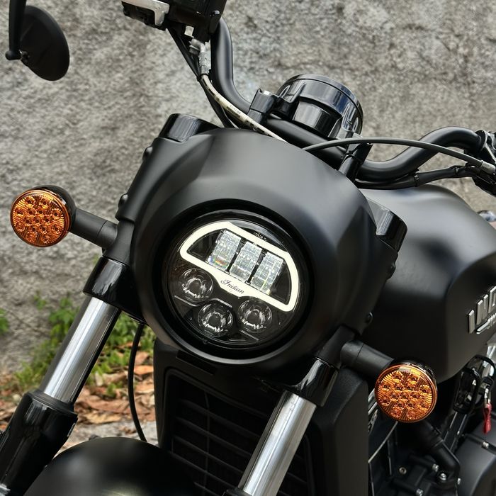 Indian bobber scout
