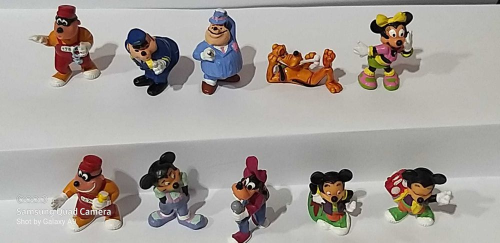 zestaw figurek  "Micky und seine tollen Freunde"  1989 kinder