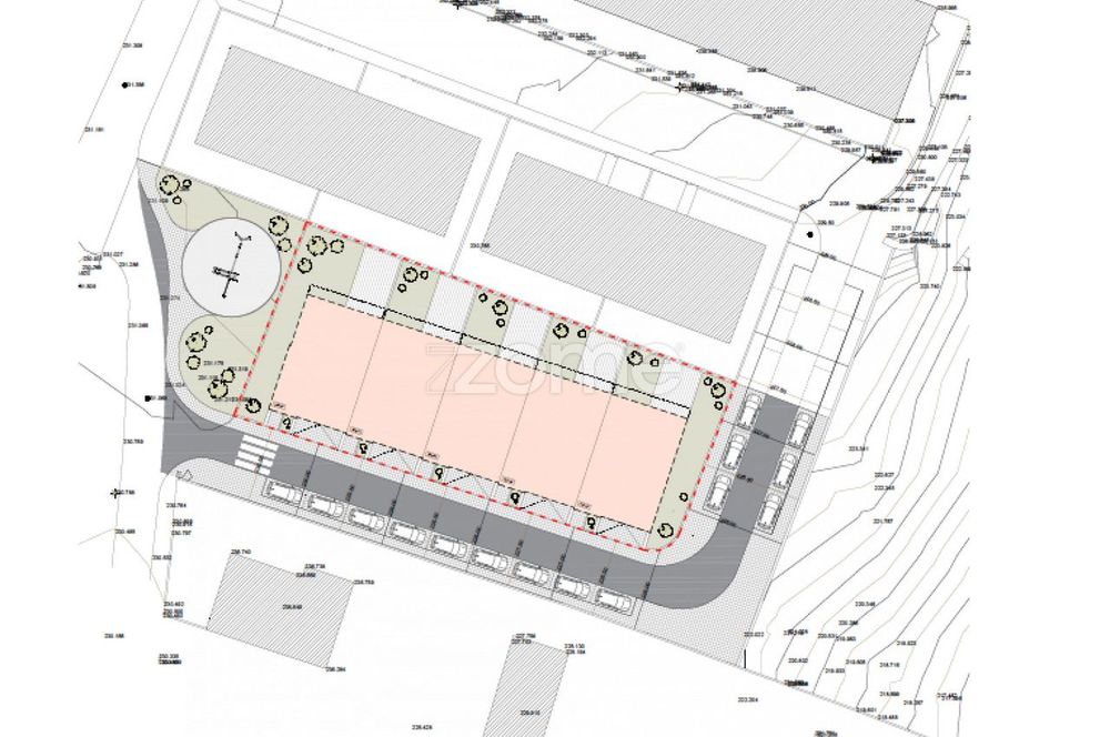 Terreno com projeto aprovado para 5 moradias.