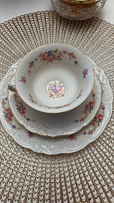 Filizanka Komplet porcelana KPM