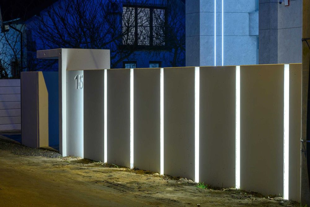 Mur ogrodzeniowy/Ogrodzenie betonowe/ L / Elka beton architektoniczny