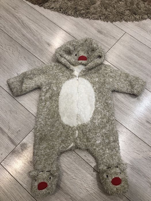 Флісові чоловічки , ромпер  next 0-6