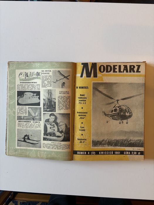 "Modelarz"- miesiecznik 14 numerow.