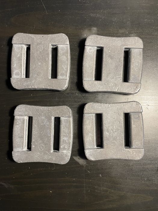 Lastros, pesos pesca submarina 1kg