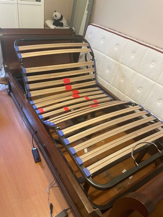Cama articulada elétrica