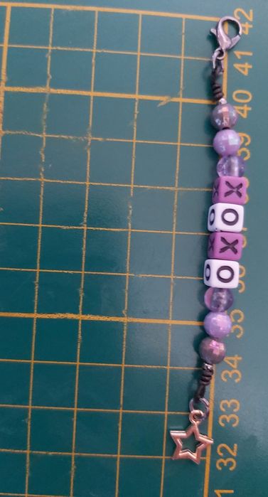 Handmade brelok 'xoxo'