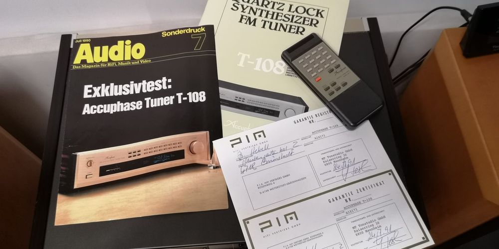 Tuner FM Accuphase T-108