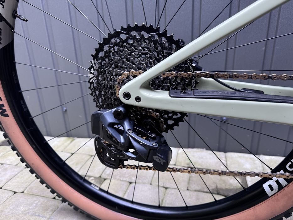 Карбоновий Велосипед Orbea Oiz AXS. Вилка Fox