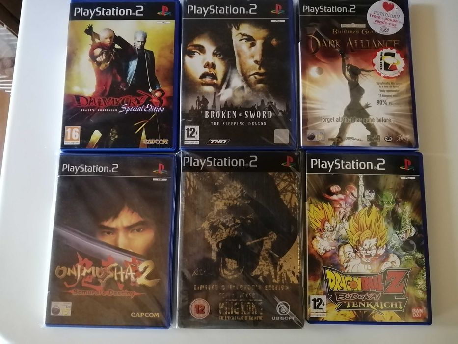 Pack do jogos Ps2