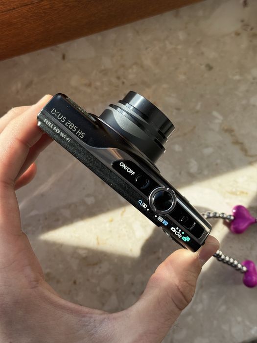 Aparat Cyfrowy Canon IXUS 285 HS WiFi NFC vintage digicam piekne zdjec