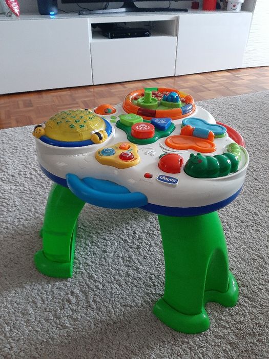 Mesa Interactiva Chicco Português e Inglês