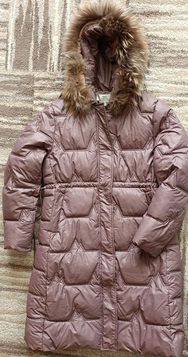 Płaszcz brązowy ocieplany