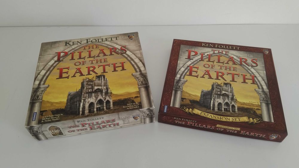 The Pillars of The Earth + The Pillars of The Earth Expansion Set Moita