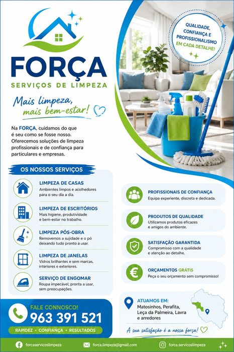 Serviço de limpeza FORÇA