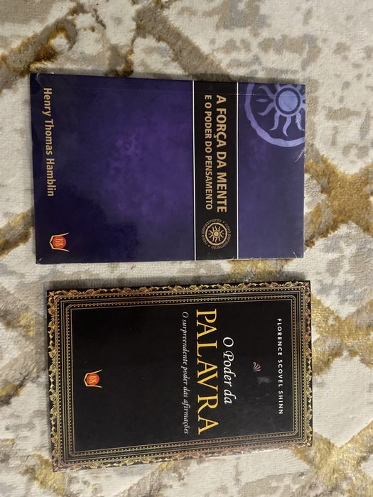 O poder da palavra / A forca da mente 2 livros  pelo preco de um